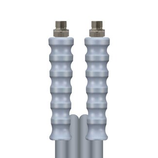 DN08 hogedrukslang, 10 m, Greyflex, AGR 3/8" AG