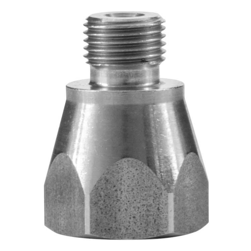 Reductie nippel, 1/8" AG - 1/4" IG, 500 bar Reductie nippel, 1/8" AG - 1/4" IG, 500 bar