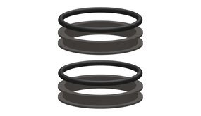 Draaikoppeling dichtingsset