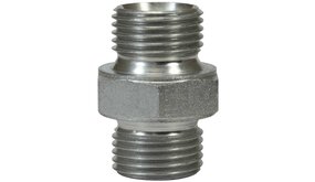 Dubbel nippel, 1/8" AG - 1/8" AG, 500 bar Dubbel nippel, 1/8" AG - 1/8" AG, 500 bar