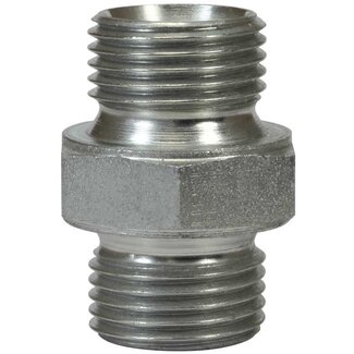 Dubbel nippel, 1/8" AG - 1/8" AG, 500 bar