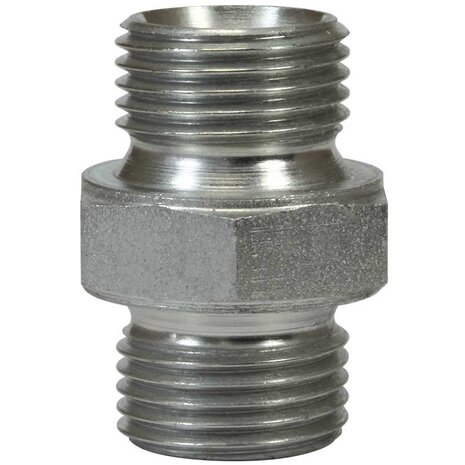 Dubbel nippel, 1/8" AG - 1/8" AG, 500 bar Dubbel nippel, 1/8" AG - 1/8" AG, 500 bar