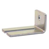 Dubbele muurbeugel slanggeleiding 100 mm