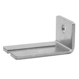 Dubbele muurbeugel slanggeleiding 100 mm