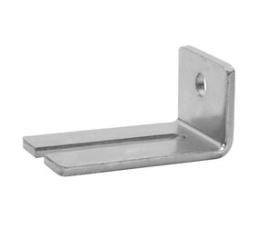 Dubbele muurbeugel slanggeleiding 100 mm