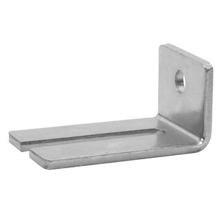 Dubbele muurbeugel slanggeleiding 100 mm