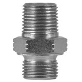 Dubbel nippel, 1/2" AGR - 1/2" AGN, 200 bar