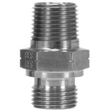 Dubbel nippel, 1/2" AGR - 1/2" AGN, 200 bar