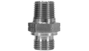 Dubbel nippel, 1/2" AGR - 1/2" AGN, 200 bar Dubbel nippel, 1/2" AGR - 1/2" AGN, 200 bar