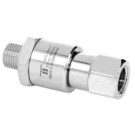 Draaikoppeling DGV, 1/4" AG - 1/4" IG