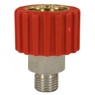 Koppeling  MSM, M22 IG - 1/4" AG, 250 bar