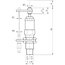Toerentalregelaar RG1, 1/4" AG