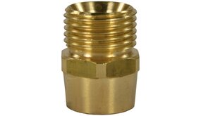 Tegennippel, 1/2" AG - 1/4" IG, 400 bar Tegennippel, 1/2" AG - 1/4" IG, 400 bar