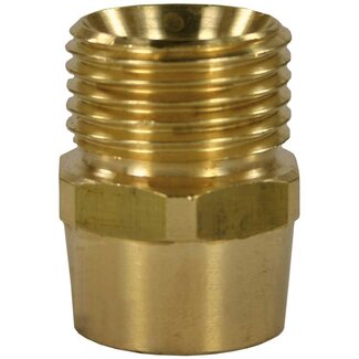 Tegennippel, 1/2" AG - 1/4" IG, 400 bar