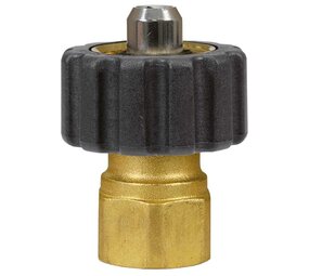 Koppeling ST-241, 1/2" IG - 1/4" IG, 300 bar
