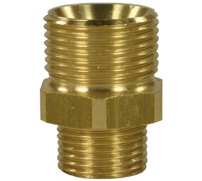 Tegennippel, M21 AG - 1/4" AG, 400 bar Tegennippel, M21 AG - 1/4" AG, 400 bar