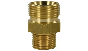 Tegennippel, M22 AG - 1/4" AG, 400 bar, 60° Tegennippel, M22 AG - 1/4" AG, 400 bar, 60°