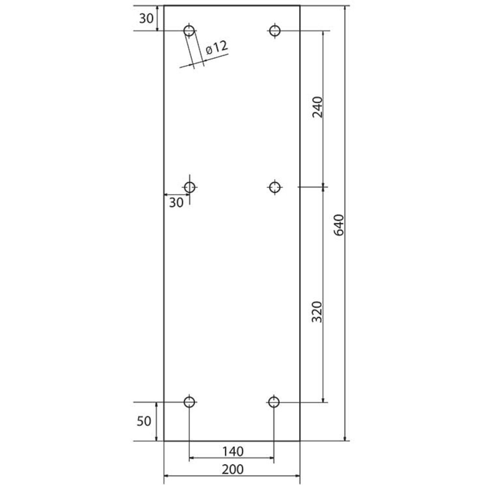 Easywash365+ Tegenplaat voor zwenkarm Easywash365+ Tegenplaat voor zwenkarm