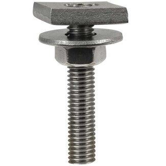 Hamerkopschroef M8x30, RVS