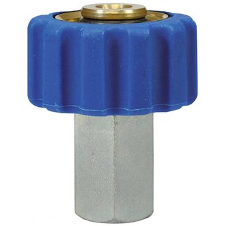 Koppeling ST-40, 1/2" IG - 1/4" IG, 400 bar