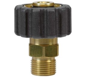 Koppeling ST-40, M22 IG - 3/8" AG, 400 bar