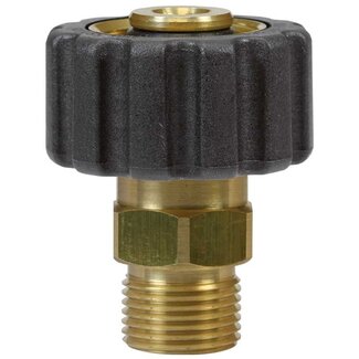 Koppeling ST-40, M22 IG - 3/8" AG, 400 bar