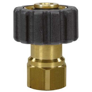 Koppeling ST-40, M22 IG - 3/8" IG, 400 bar