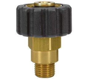 Koppeling ST-40, M22 IG - M21 AG, 400 bar
