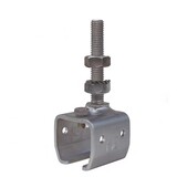 Plafondbevestiging slanggeleiding, 30 mm, in hoogte verstelbaar