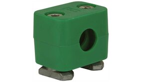 Pijpklem 15 mm met montagerailmoer Pijpklem 15 mm met montagerailmoer