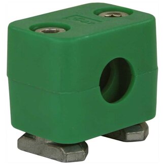 Pijpklem 12 mm met montagerailmoer