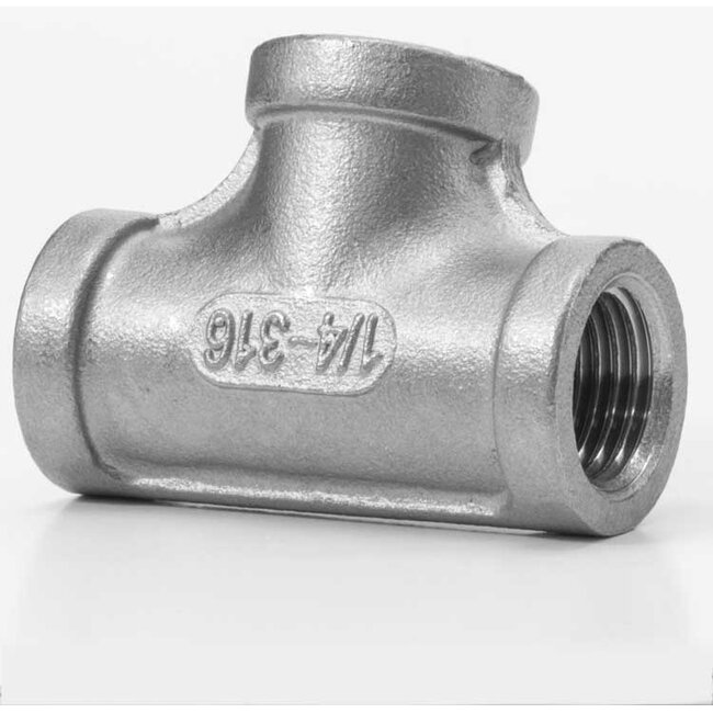 T-StÃ¼ck 3/8" IG Edelstahl
