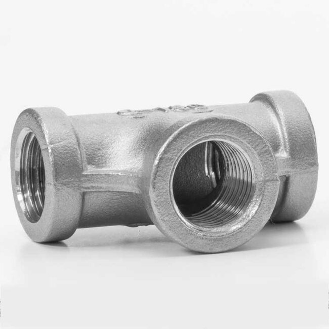 T-StÃ¼ck 1/4" IG Edelstahl V4A