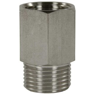 Reductie nippel, 1/2" IG - 1/2" AG, 250 bar