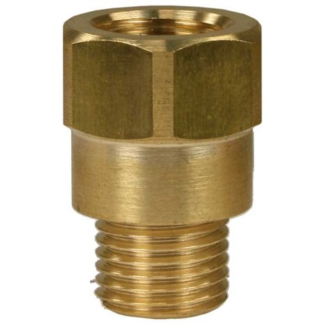 Reductie nippel, 3/8" IG - 3/8" AG, 250 bar Reductie nippel, 3/8" IG - 3/8" AG, 250 bar
