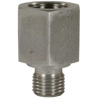 Reductie nippel, 3/8" IG - 1/4" AG, 400 bar