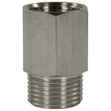 Reductie nippel, 1/4" IG - 1/4" AG, 250 bar