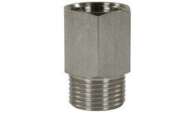 Reductie nippel, 1/4" IG - 1/4" AG, 250 bar Reductie nippel, 1/4" IG - 1/4" AG, 250 bar