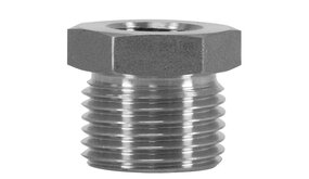 Reductie nippel, 3/8" IG - 3/4" AG, 250 bar Reductie nippel, 3/8" IG - 3/4" AG, 250 bar