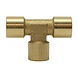 T-stuk 1/2" IG messing T-stuk 1/2" IG messing
