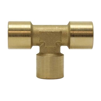 T-stuk 3/8" IG messing SW17