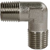 Bocht 1/4" AG messing