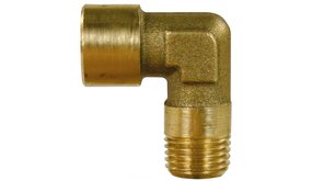 Bocht 3/8" IG-AG messing Bocht 3/8" IG-AG messing