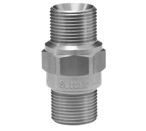 Slangverbinder SW-27 22:22 roestvrij staal