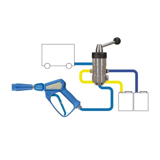 Injector ST-164, 3/8" IG - 1/2" IG, 1.8 - 2.3