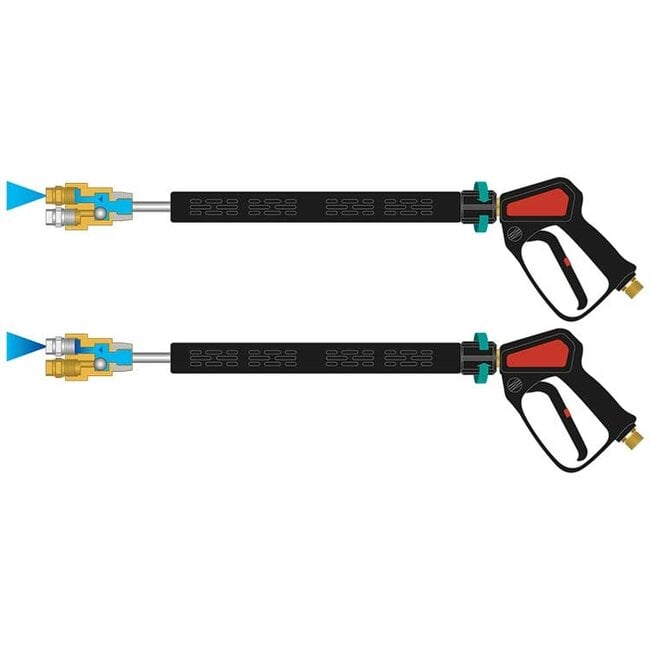 Schakelende sproeier ST-56, 1/4" IG - 2x1/4" IG