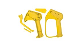Suttner Kunststofbehuizing pistool HACCP, geel Suttner Kunststofbehuizing pistool HACCP, geel