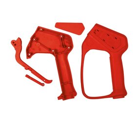 Suttner Kunststofbehuizing pistool HACCP, rood