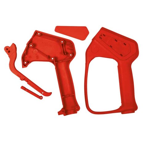 Suttner Kunststofbehuizing pistool HACCP, rood Suttner Kunststofbehuizing pistool HACCP, rood