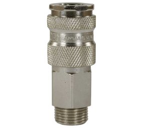 Koppeling 25KB, met terugslagklep, 1/4" IG Koppeling 25KB, met terugslagklep, 1/4" IG